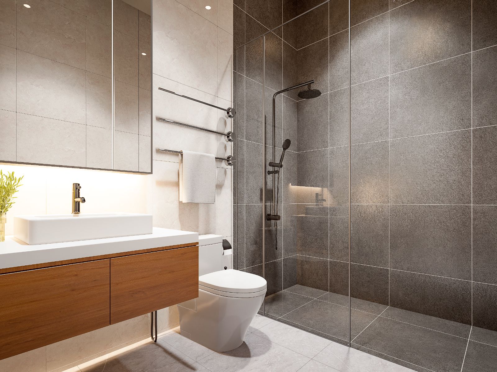 Interior view of 3 Bedroom Affordable Modern Pool Villa for Sale at Evergreen Villas