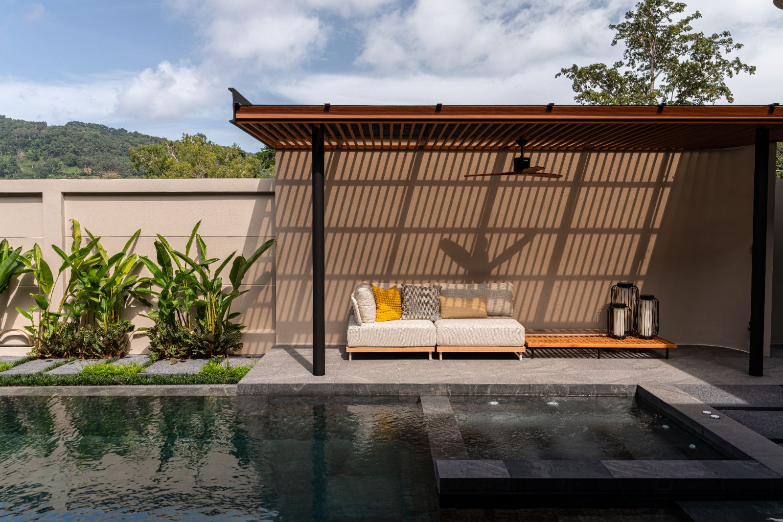Interior view of 3 Bedroom Contemporary Pool Villas at Vimannaya Residences, Rawai
