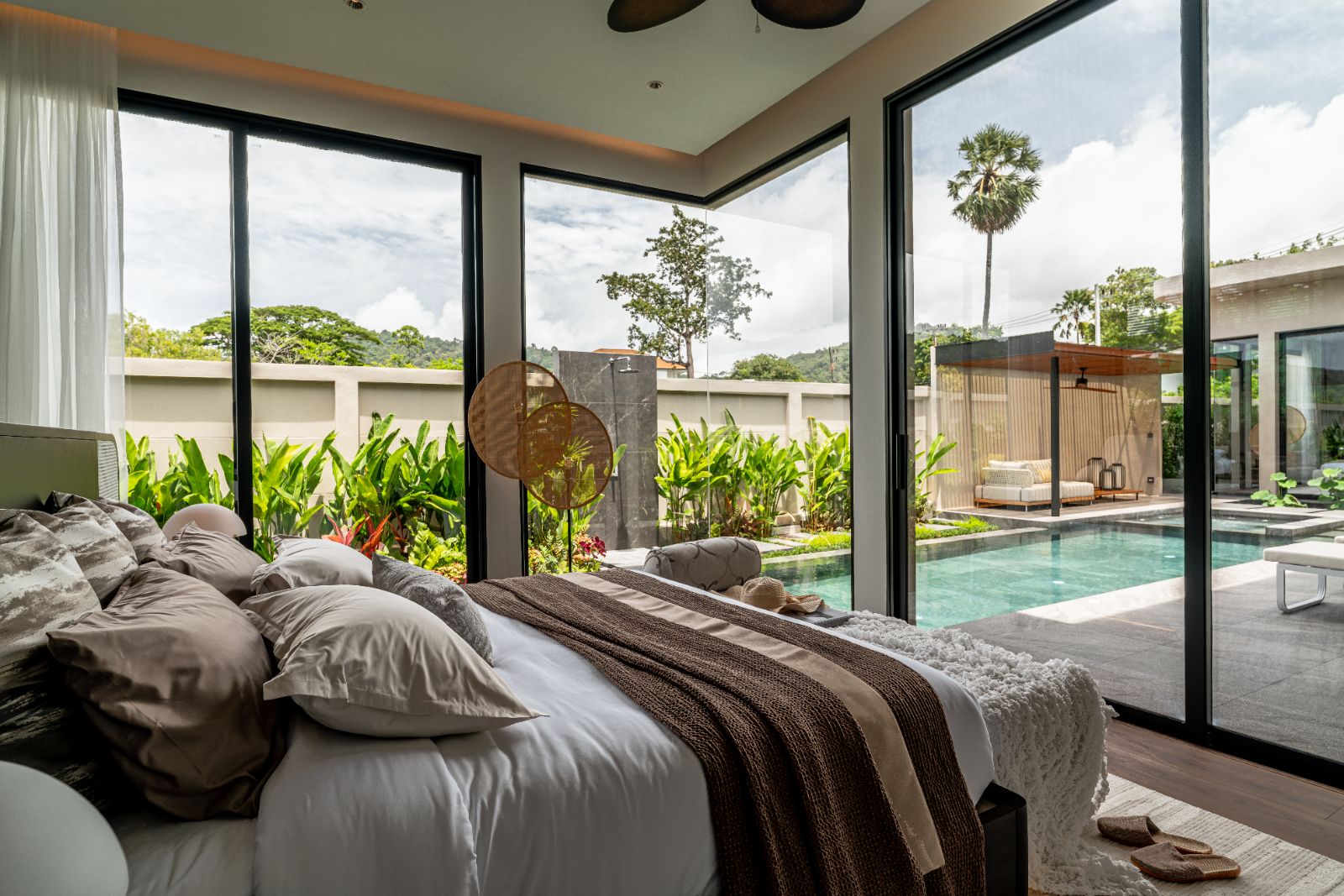 Interior view of 3 Bedroom Contemporary Pool Villas at Vimannaya Residences, Rawai