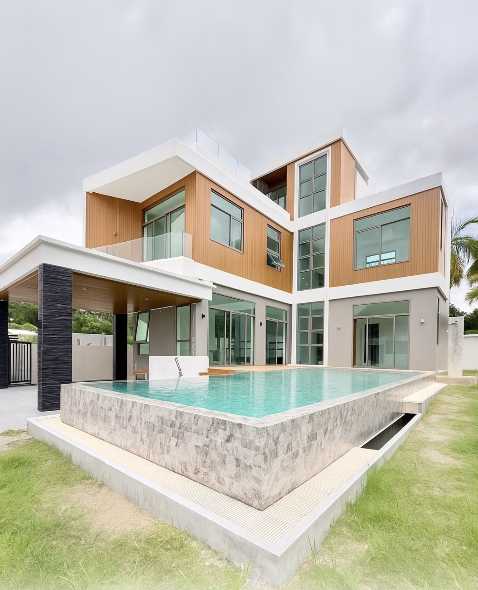 Interior view of 4 Bedroom Brand New Pool Villa for Sale in Chalong, Phuket