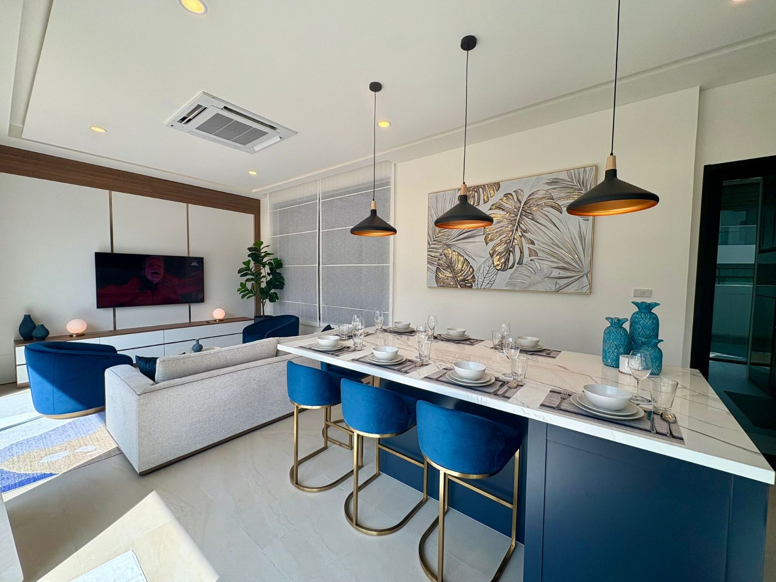 Interior view of 4-Bedroom Brand New Villa for Sale at Phuket Country Club – Kathu, Phuket