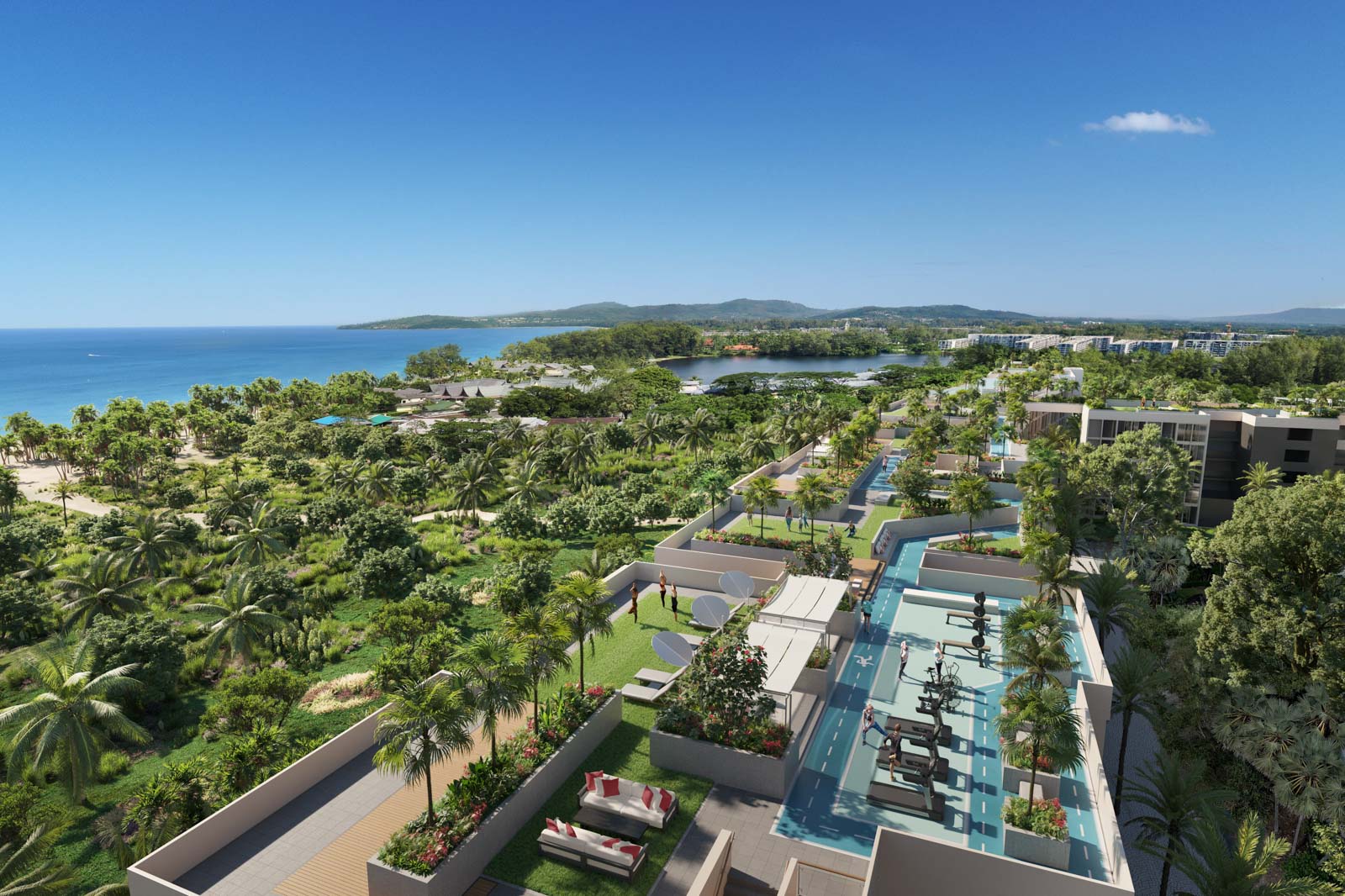 Exterior view of Spacious Laguna Beachfront Reef Ground-Floor Condo - 100m to Bangtao Beachfront
