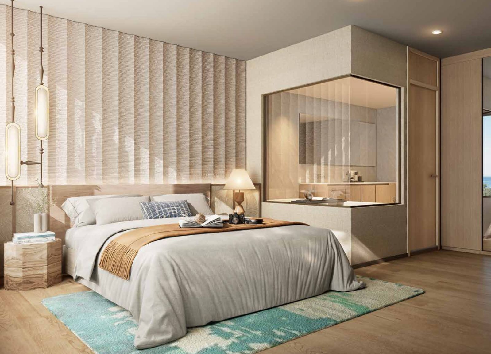 Interior view of Two Bedroom Condo for Sale at Origin Residences, Walking Distance to the Beach