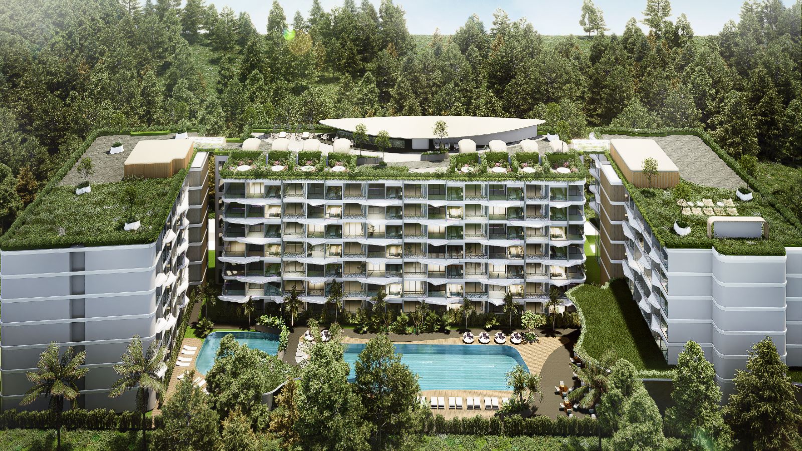 Interior view of 1 Bedroom Apartment for Sale at Wallaya Residences, Naiharn