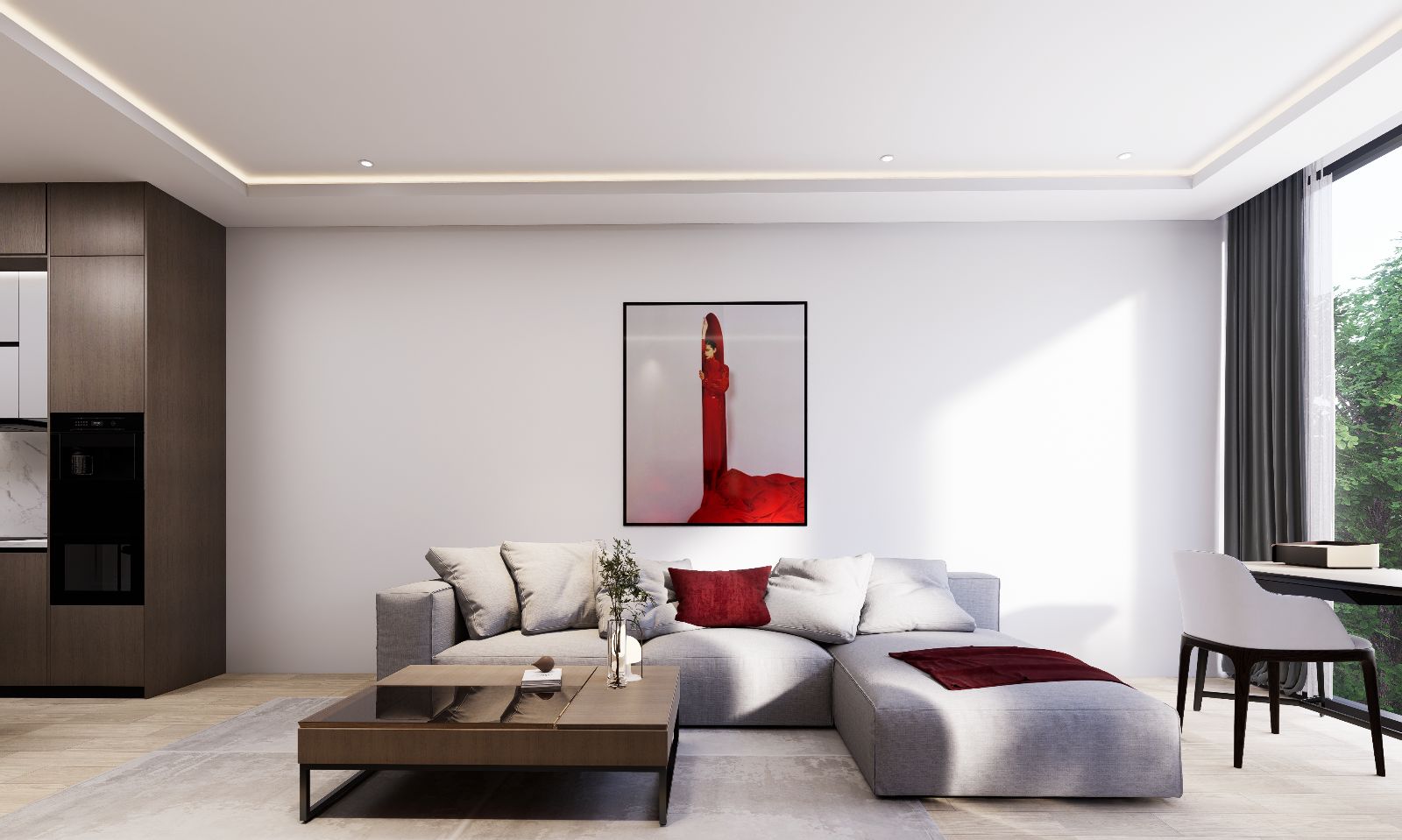Interior view of 1 Bedroom Apartment for Sale at Wallaya Residences, Naiharn