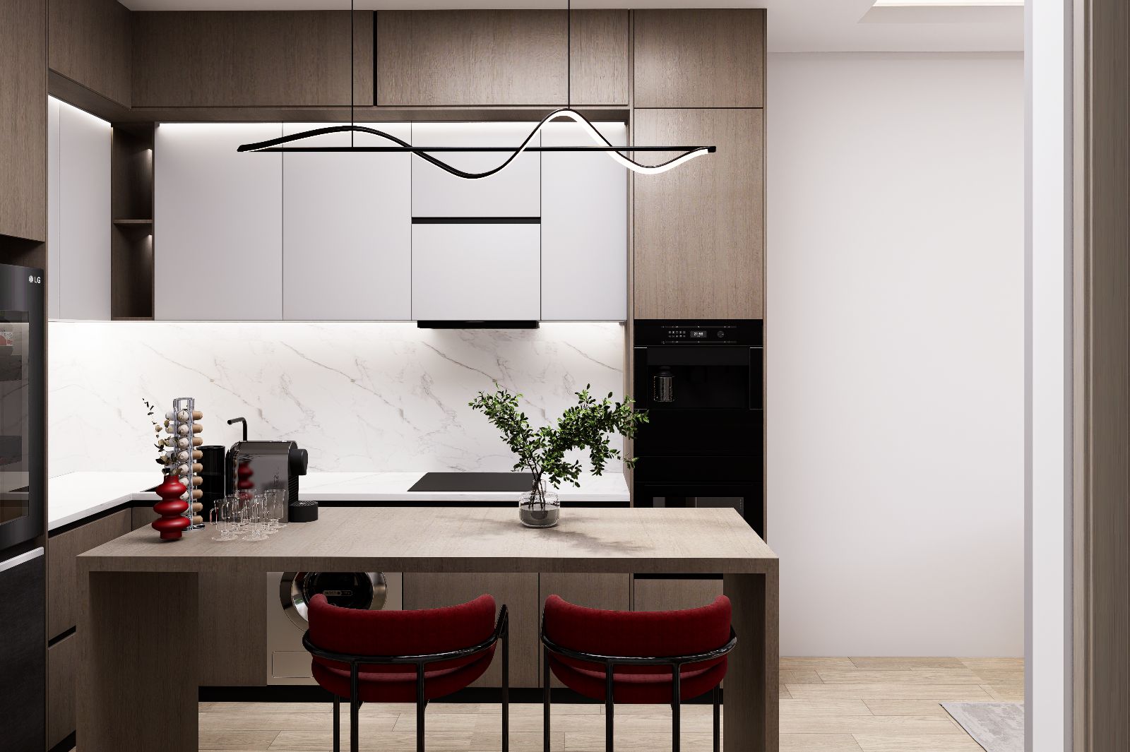 Interior view of 1 Bedroom Apartment for Sale at Wallaya Residences, Naiharn