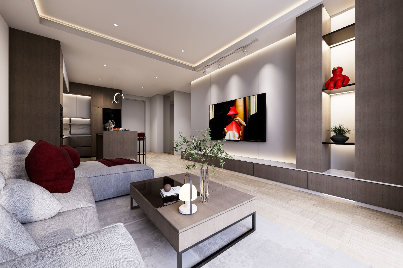 Interior view of 2 Bedroom Apartment for Sale at Wallaya Residences, Naiharn