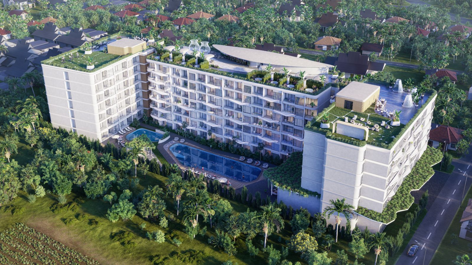 Interior view of 3 Bedroom Apartment for Sale at Wallaya Residences, Naiharn