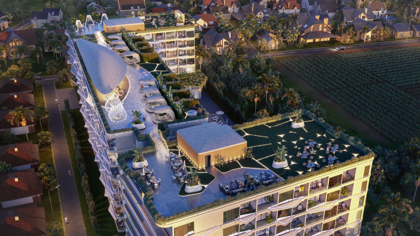 Interior view of 3 Bedroom Apartment for Sale at Wallaya Residences, Naiharn