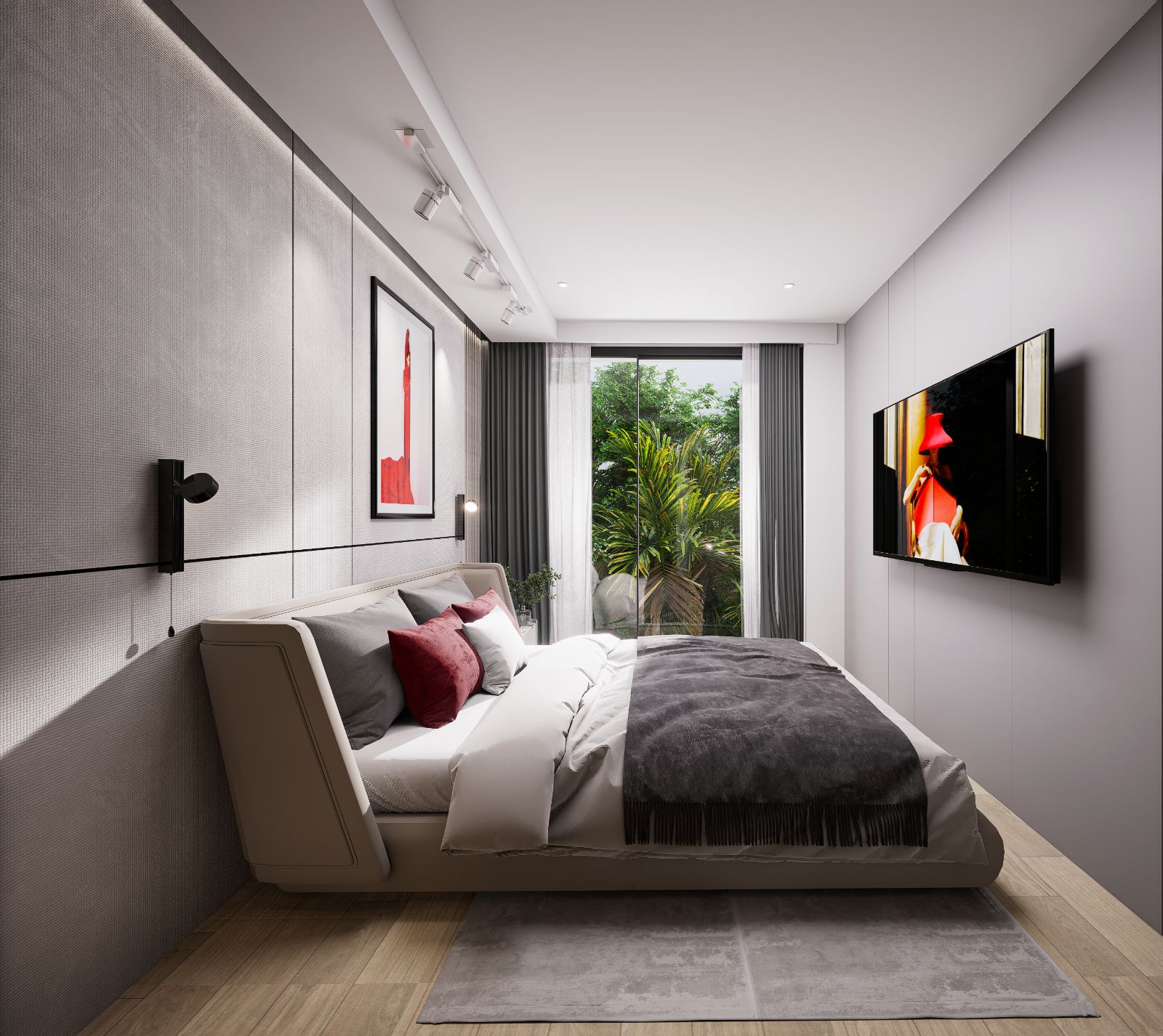 Interior view of 3 Bedroom Apartment for Sale at Wallaya Residences, Naiharn