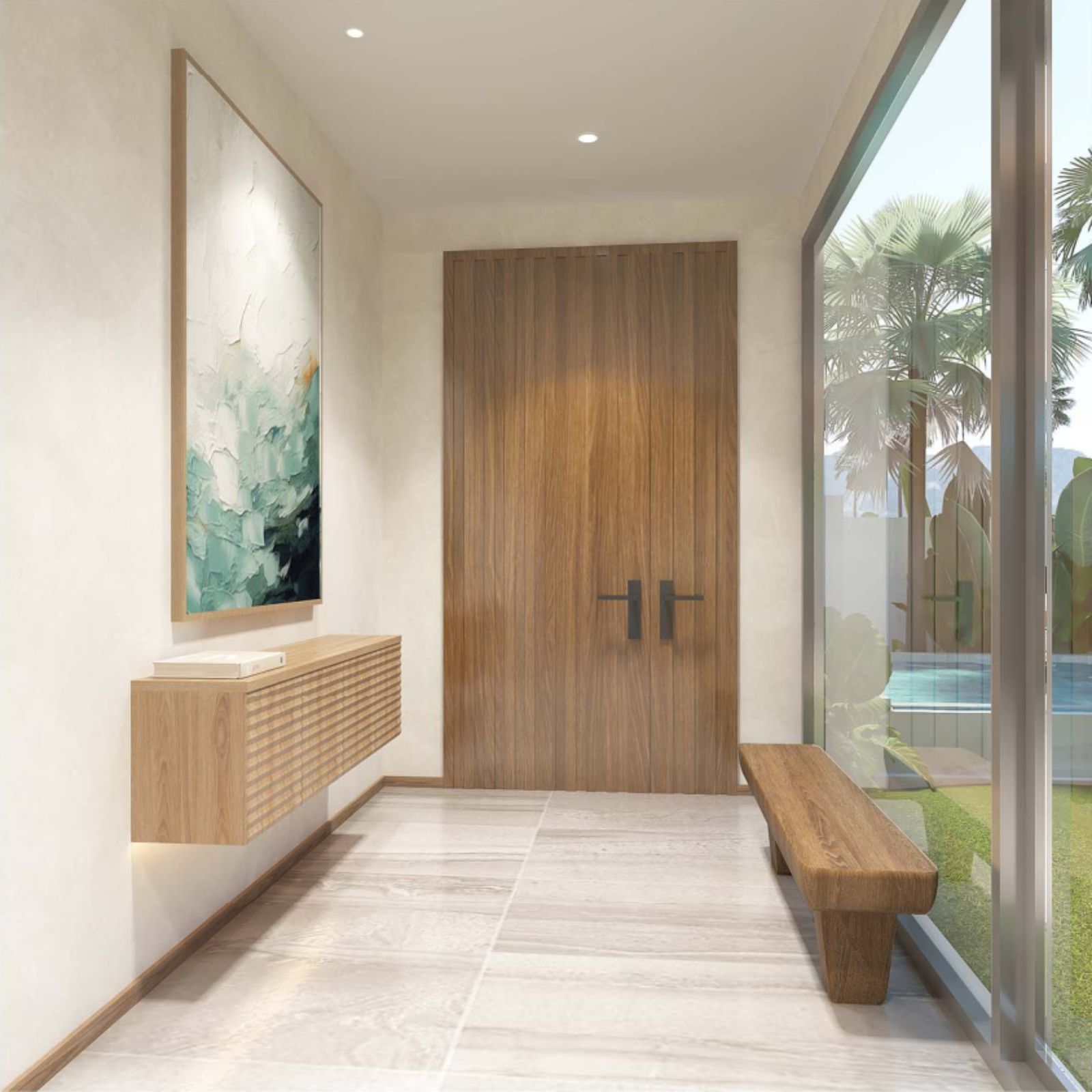 Interior view of 4 Bedroom Modern Luxurious Villas for Sale at Vana Anda, Bangtao