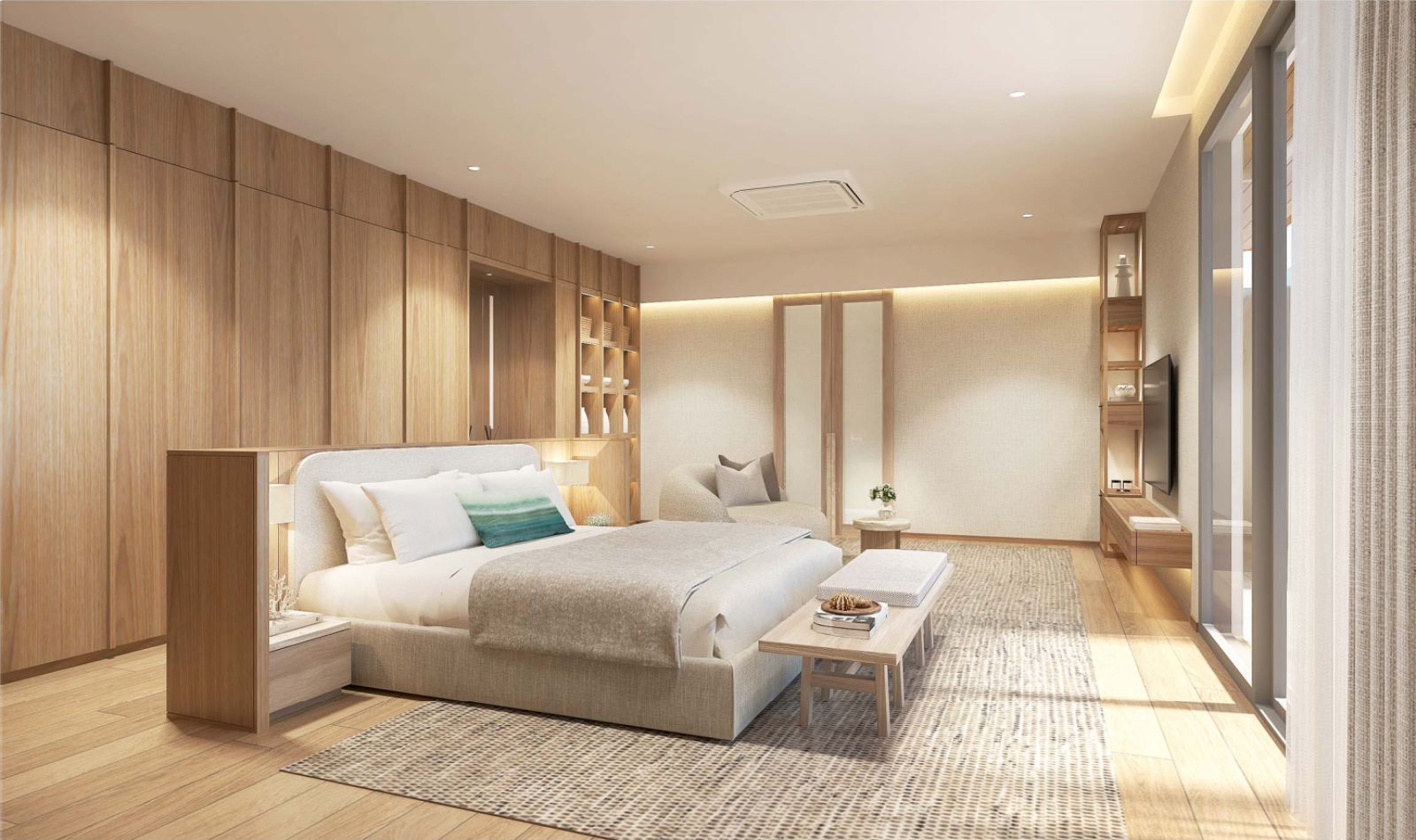 Interior view of 4 Bedroom Modern Luxurious Villas for Sale at Vana Anda, Bangtao