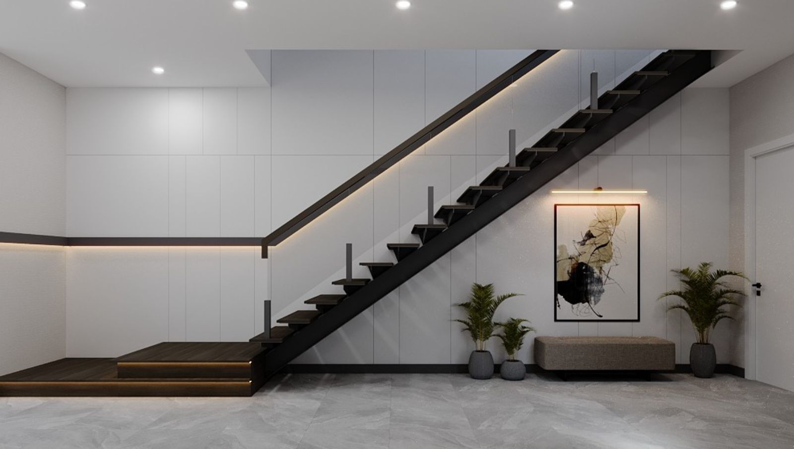 Interior view of 4 Bedroom Modern Pool Villas for Sale at Kirana Yamu