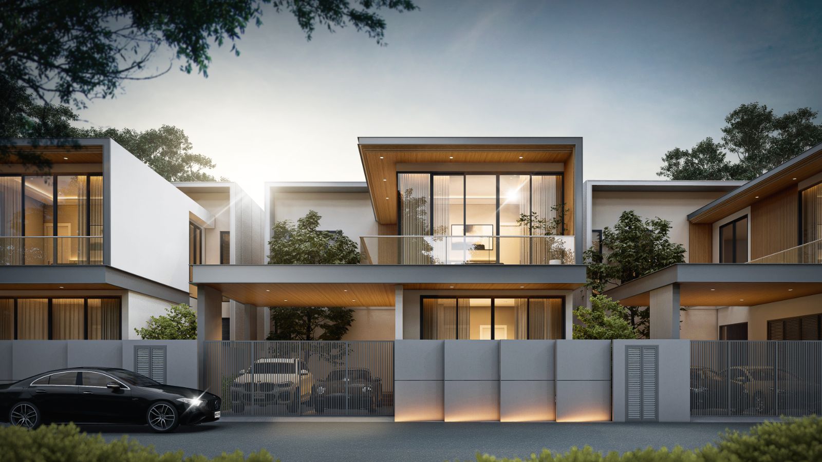 Interior view of 4 Bedroom Modern Pool Villas for Sale at Kirana Yamu