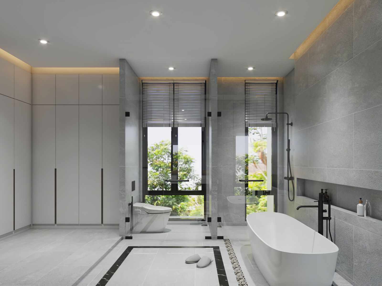 Interior view of 4 Bedroom Modern Pool Villas for Sale at Kirana Yamu
