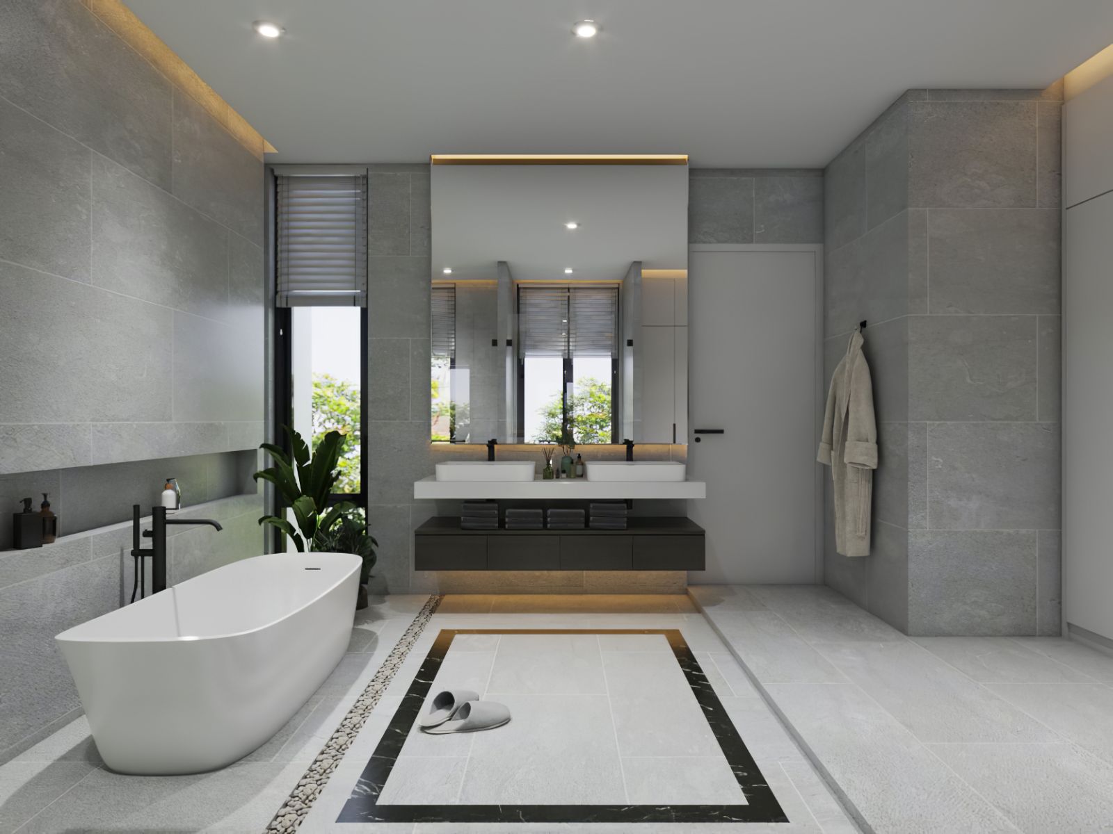 Interior view of 4 Bedroom Modern Pool Villas for Sale at Kirana Yamu